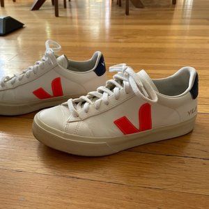 Veja Campo Chomefree White Orange Fluo Cobalt